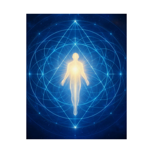 “Light Body Divine Print - Portal of Sovereignty”
